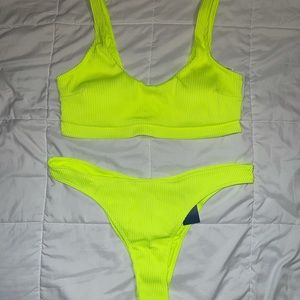 NWT Neon Bikini Set